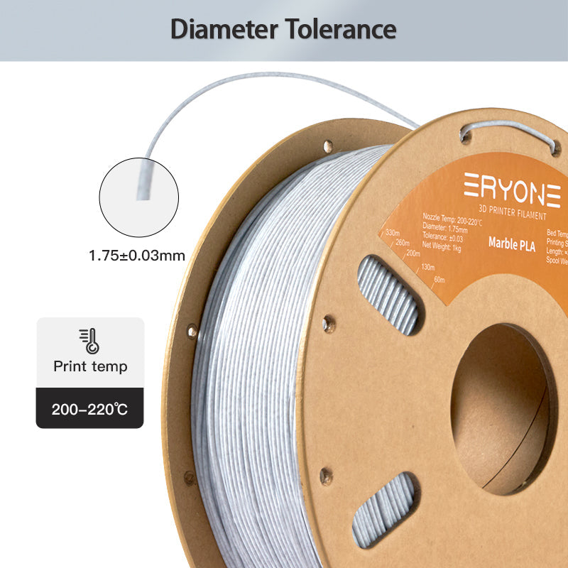 Eryone PLA Marmoroptik – 1,75 mm, 1 kg