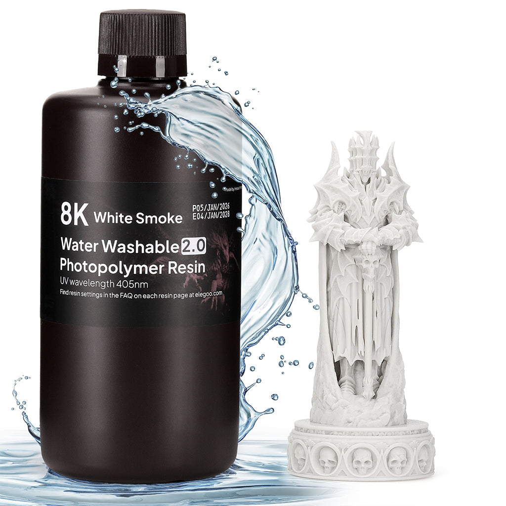Elegoo Wasserwaschbares Harz V2.0 8K – 1 kg