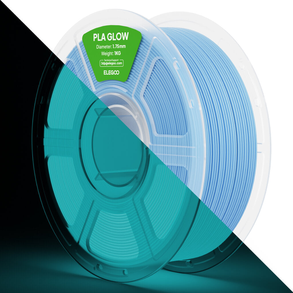 Elegoo PLA Glow – 1,75 mm, 1 kg
