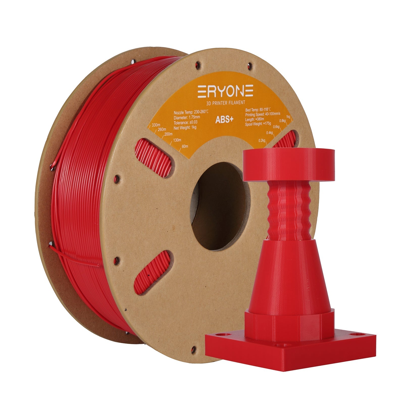 Eryone ABS+ – 1,75 mm, 1 kg – Rot