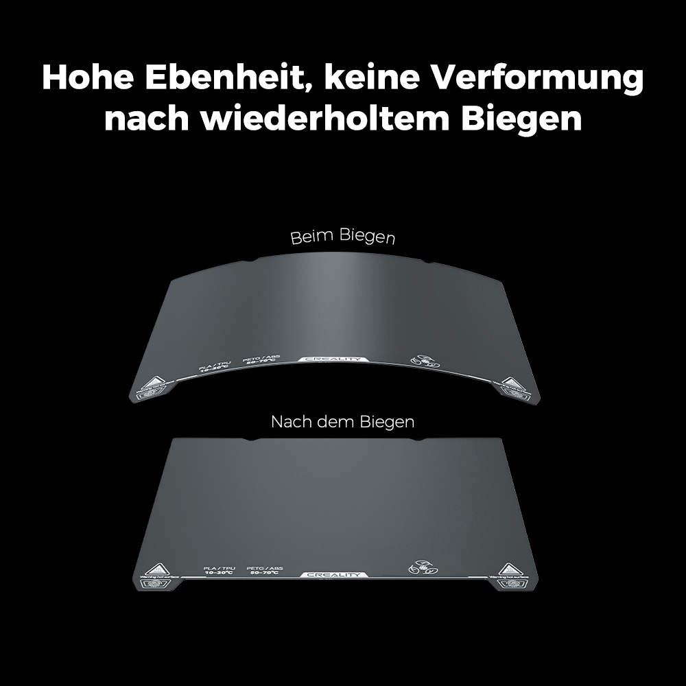 Ender-Serie Niedertemperatur-Kaltdruck-Bauplatte