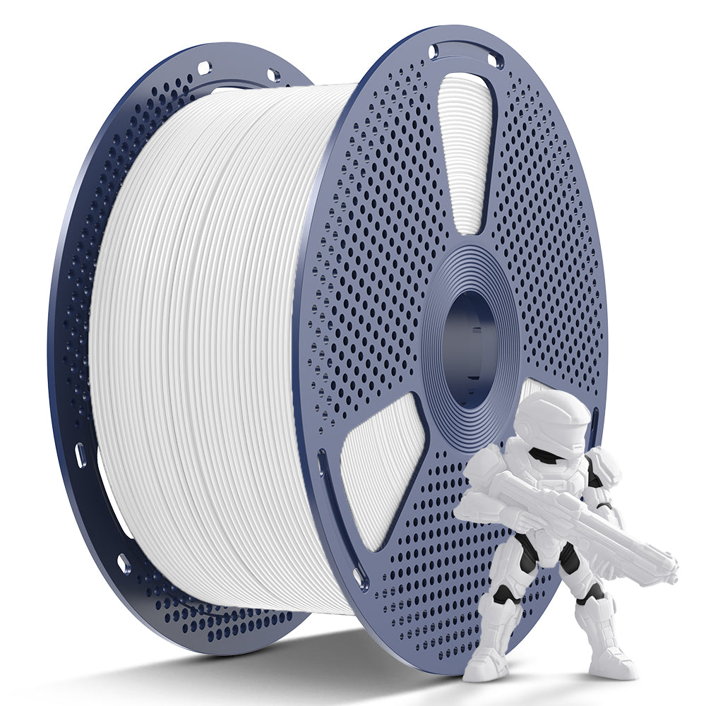 SUNLU PLA+ Filament 1,75 mm, 5 kg Großspule, Weiß
