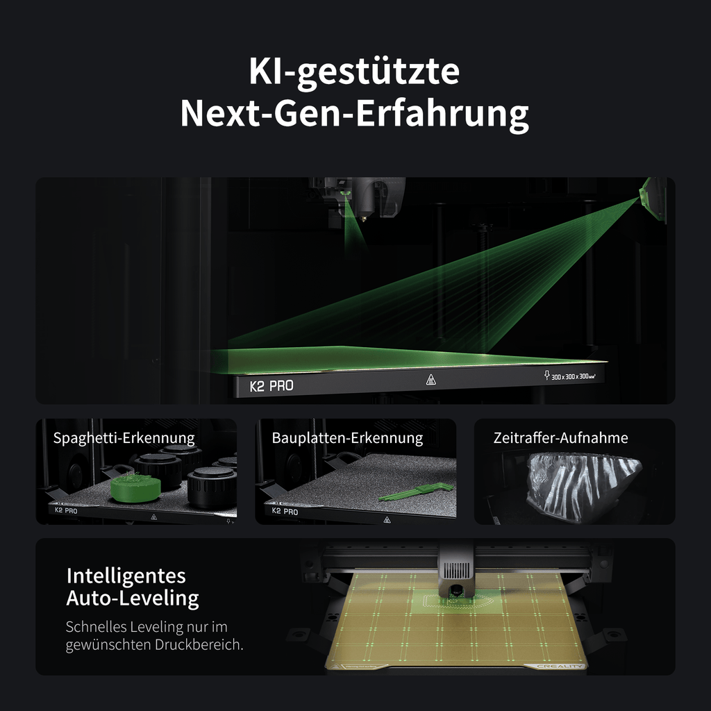 Creality K2 Pro Combo Multicolor-Flaggschiff-3D-Drucker