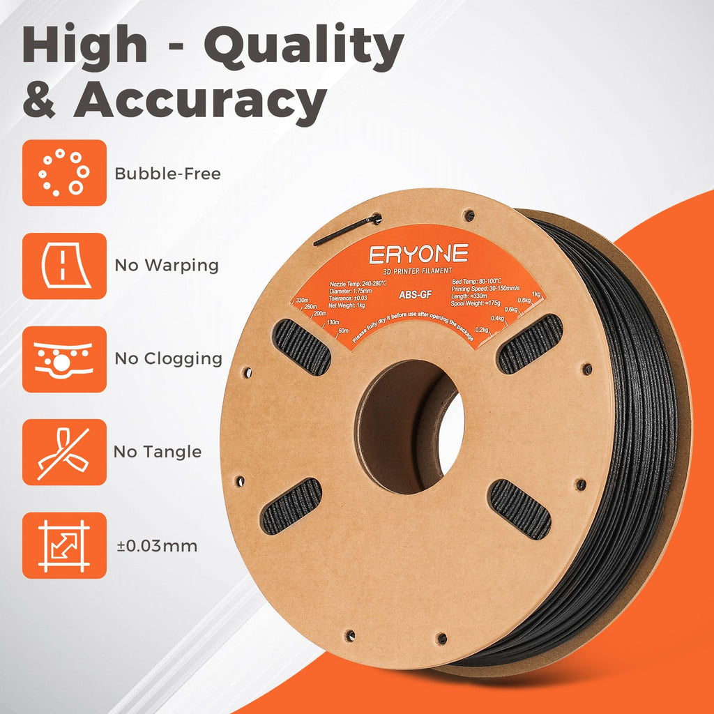 Eryone ABS-GF glasfaserverstärkt – 1,75 mm, 1 kg