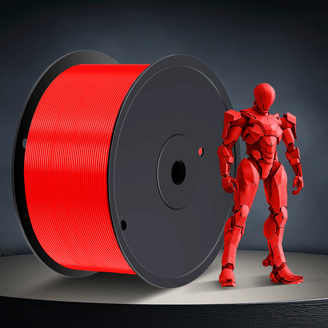 SUNLU PLA+ Filament 1,75 mm, 5 kg Großspule, Rot
