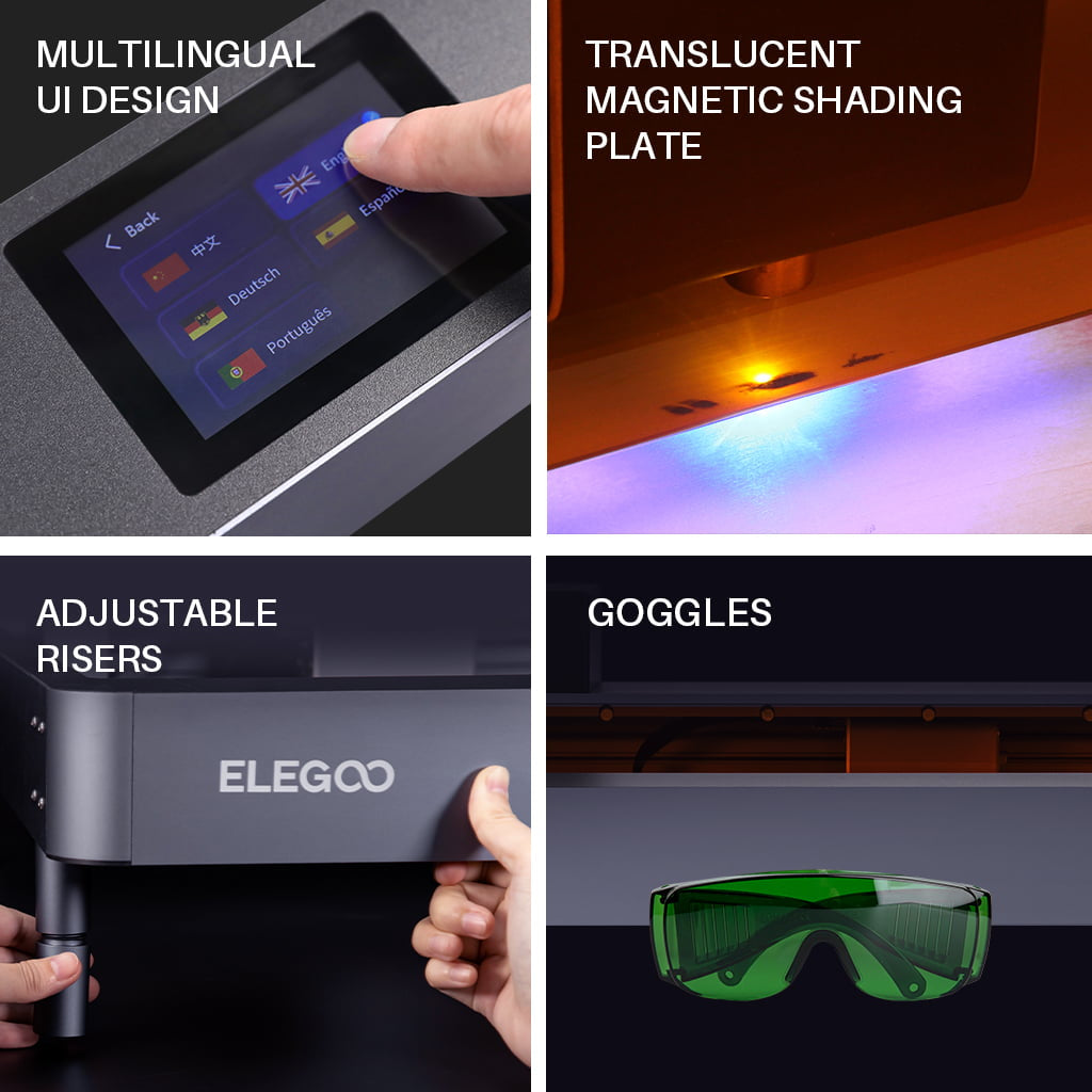 Elegoo Phecda Lasergravierer und -schneider