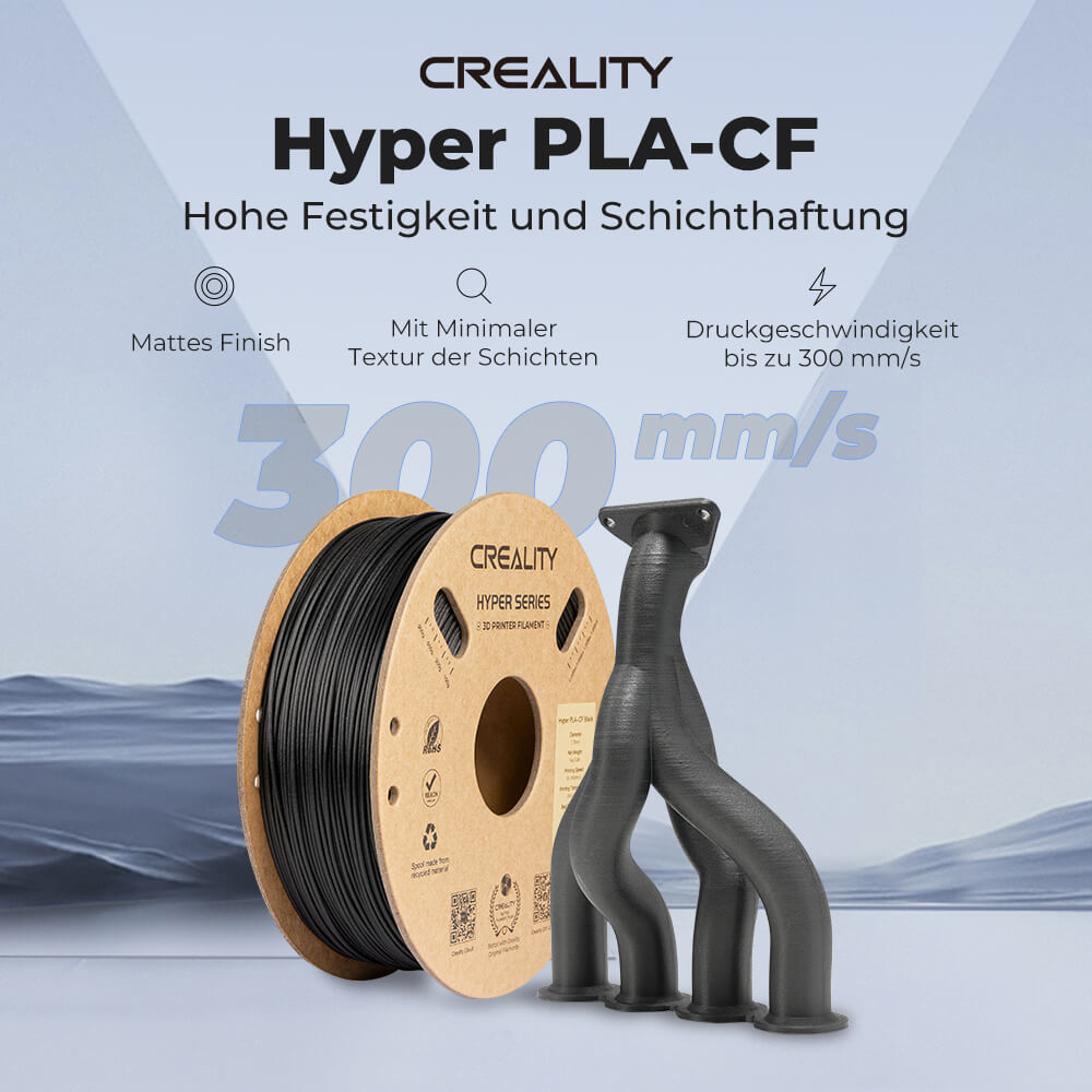 Hyper PLA Carbonfaser 1,75mm Filament 1kg
