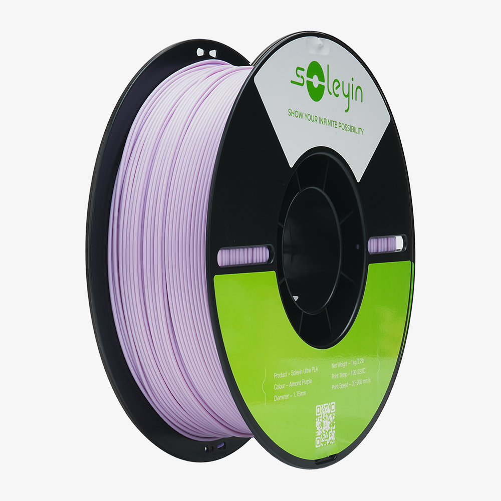 Creality Soleyin Ultra PLA Filament 1,75 mm, 1 kg, Mandel-Lila