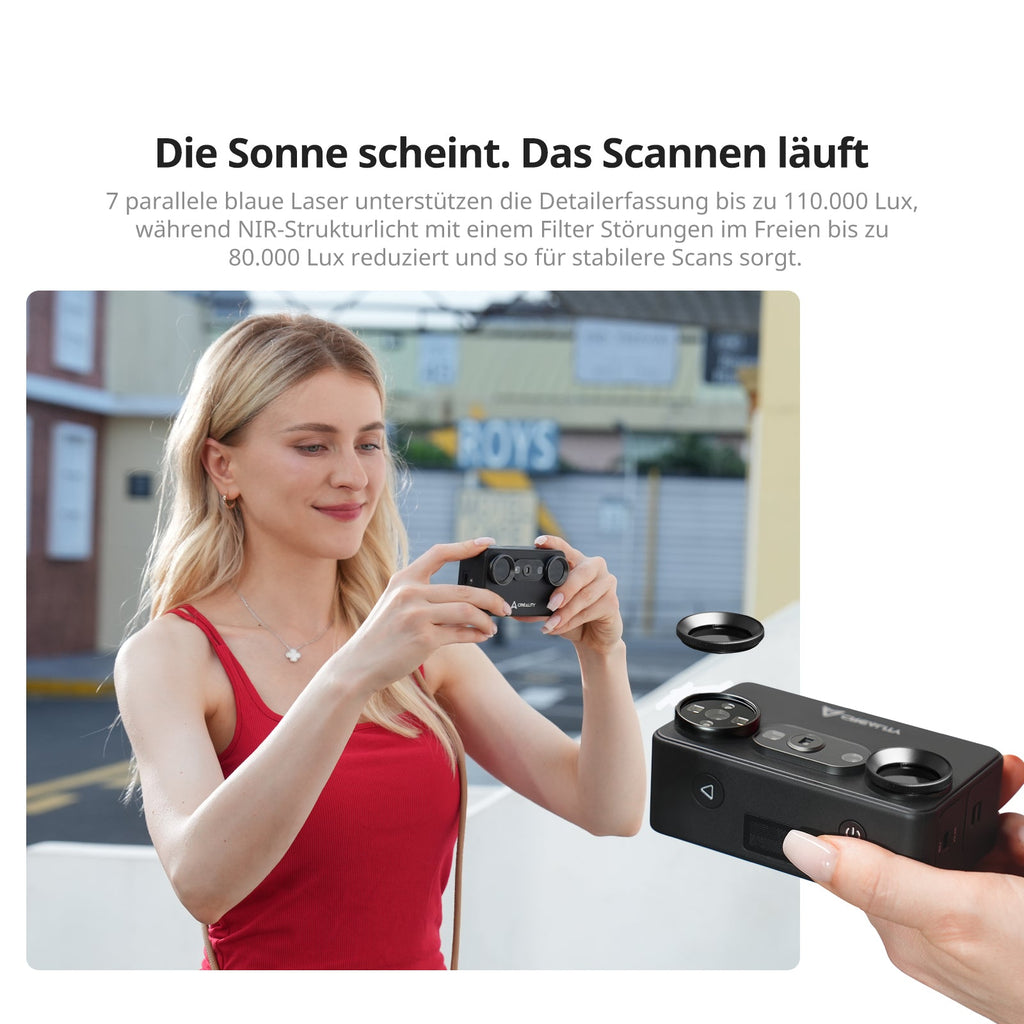 Creality Pika Pocket KI-3D-Scanner