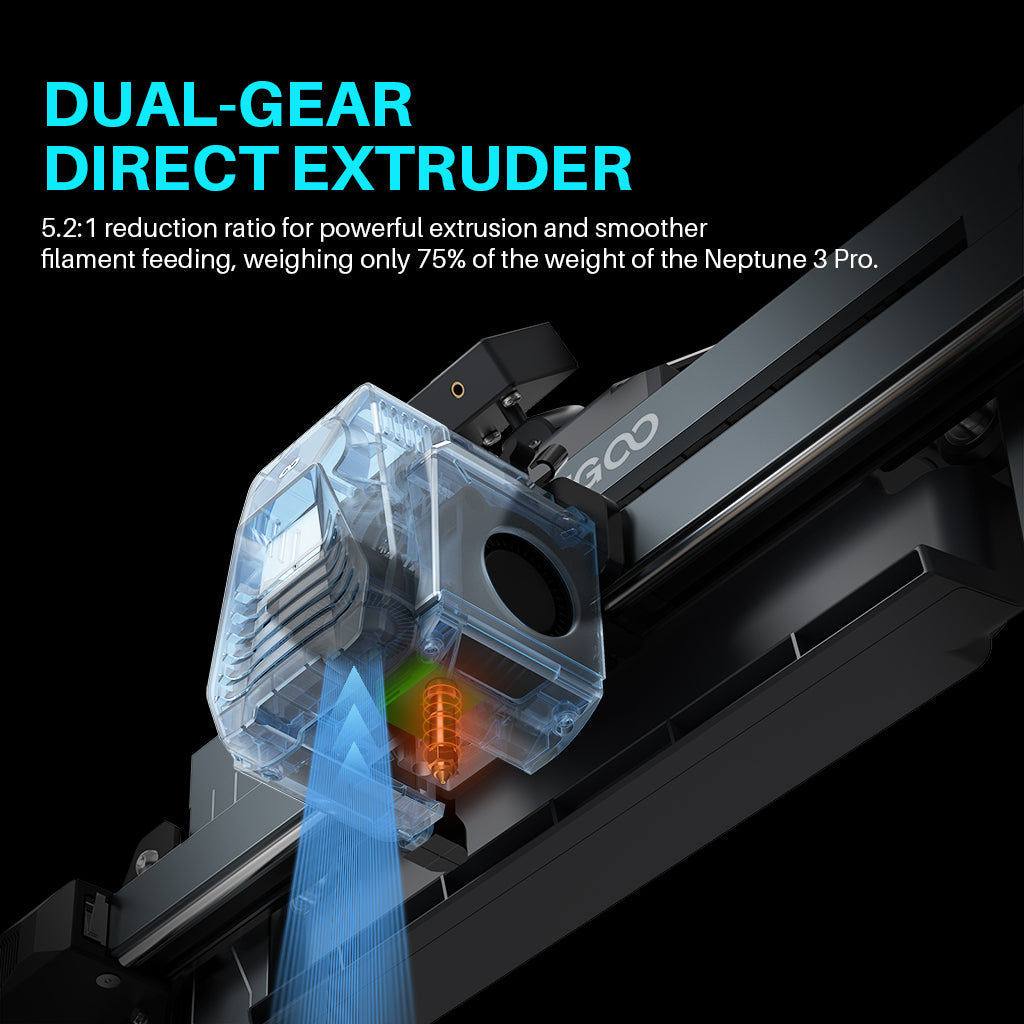 Elegoo Zusammengebautes Extruder-Kit für Neptune 4