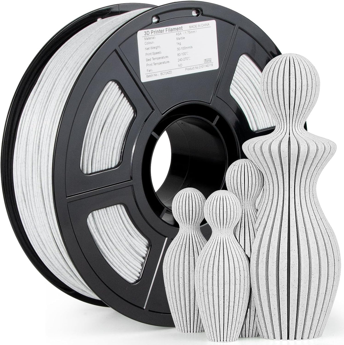 iSANMATE ASA Marmoroptik – 1,75 mm, 1 kg
