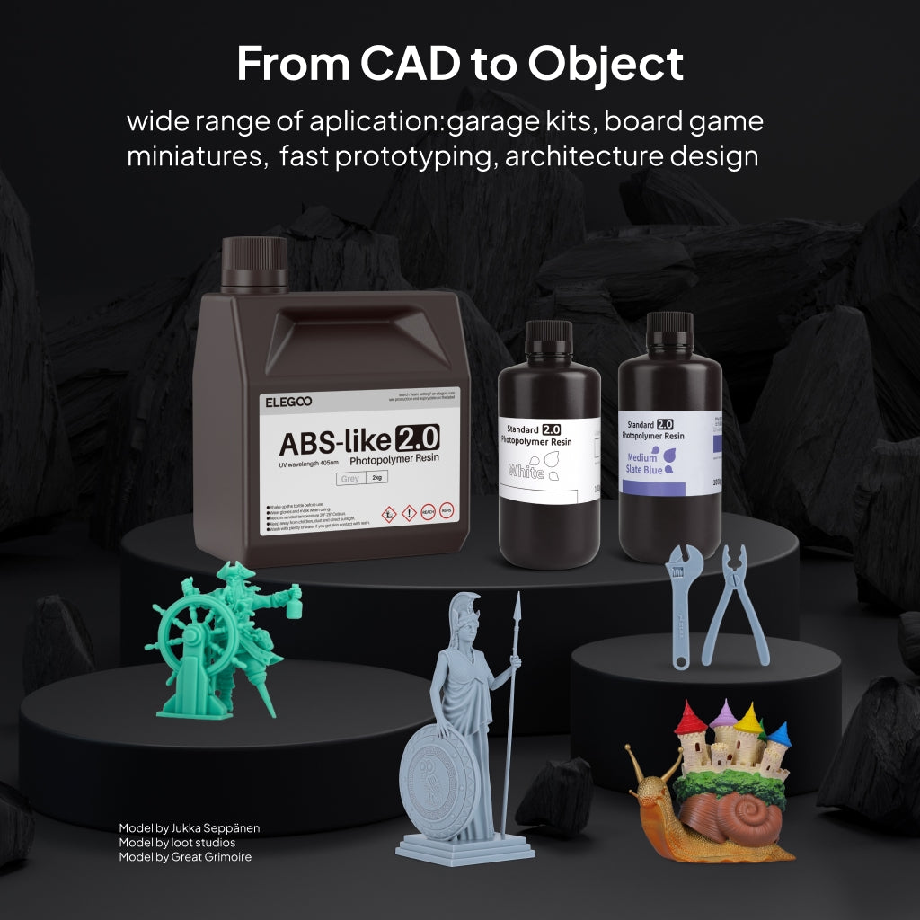 Elegoo ABS-ähnliches Harz V2.0 – 1 kg