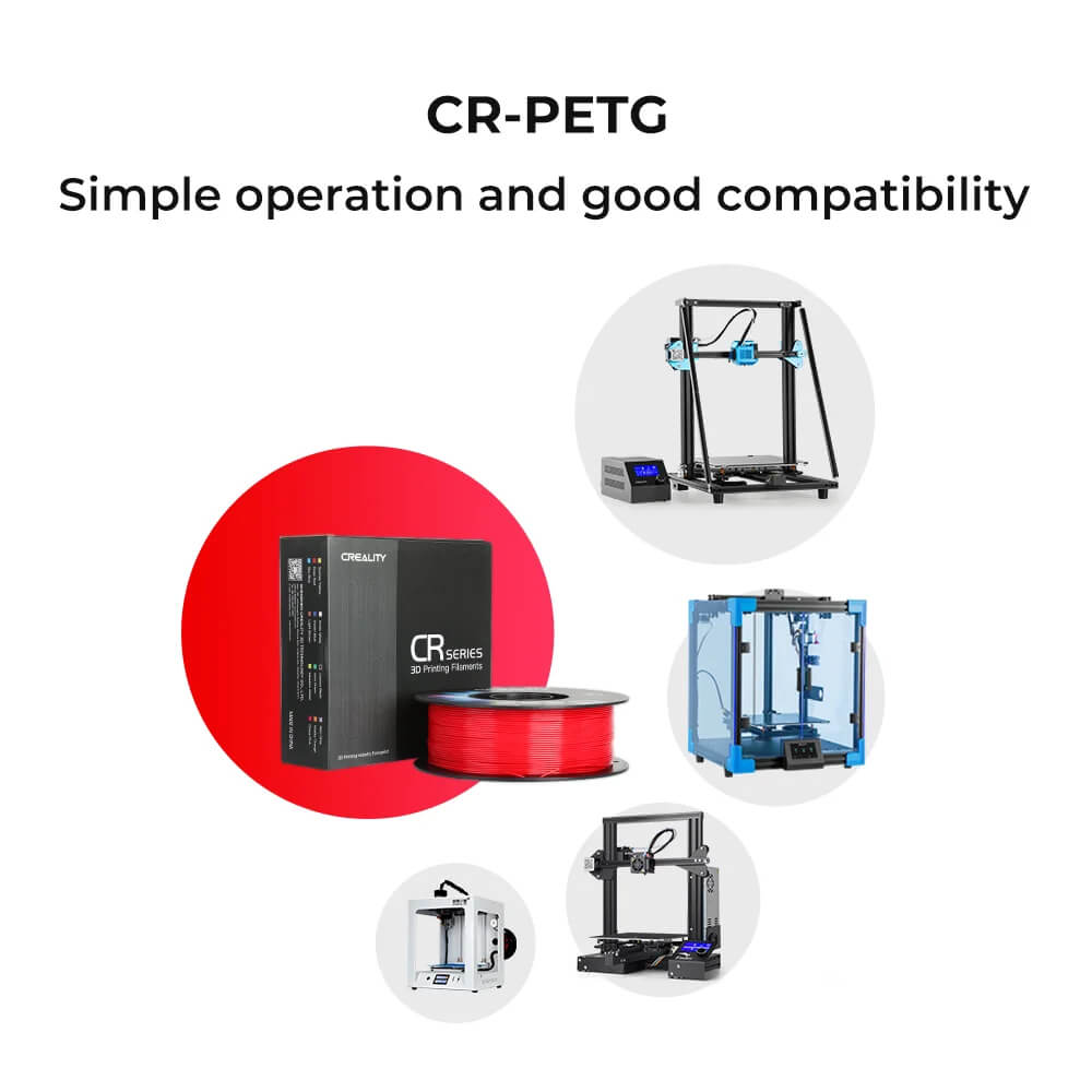 CR-PETG 1,75mm 3D-Drucker Filament 1kg