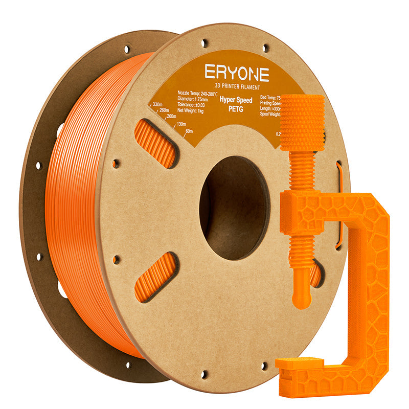 Eryone PETG und PETG-CF – 1,75 mm, 1 kg – High-Speed – Orange