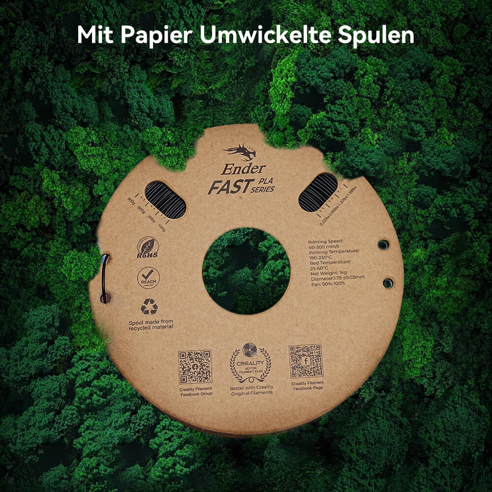 Creality 2KG Ender Fast PLA Wertpaket Filament