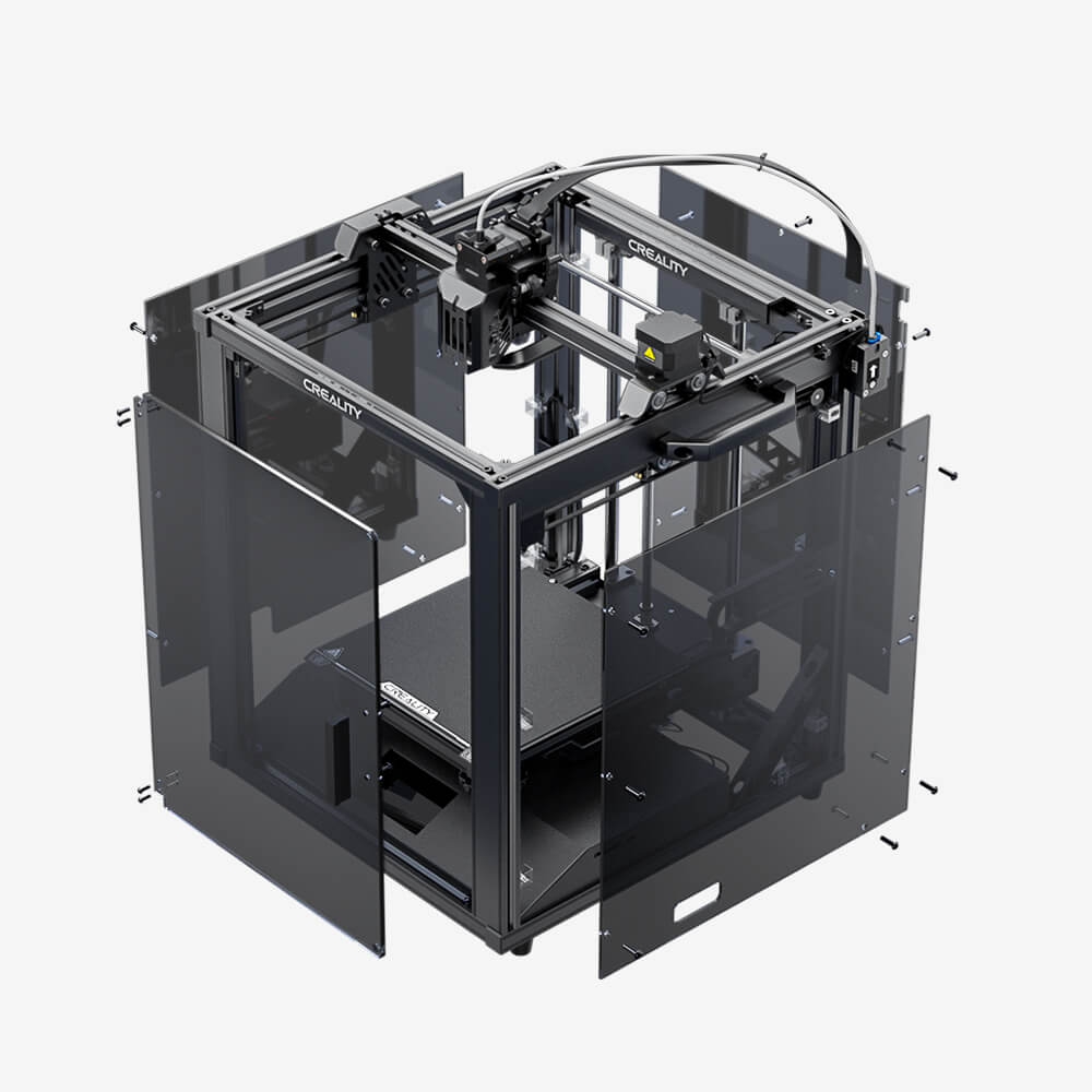 Ender-5 S1 Acryl-Gehäuse