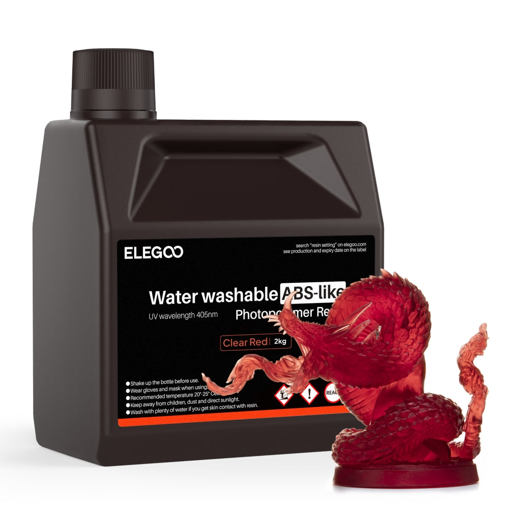 Elegoo Wasserabwaschbares ABS-ähnliches Harz – 2 kg