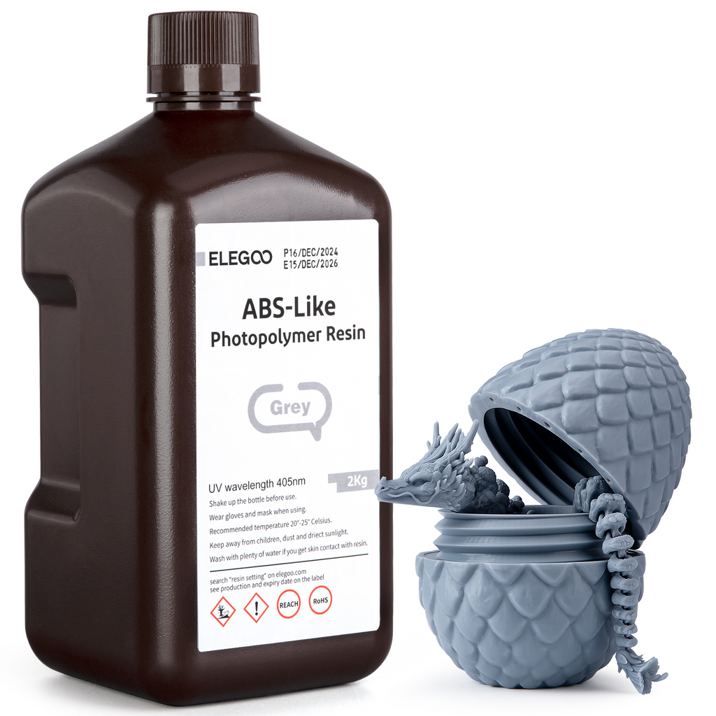 Elegoo ABS-ähnliches Harz Grau – 2 kg