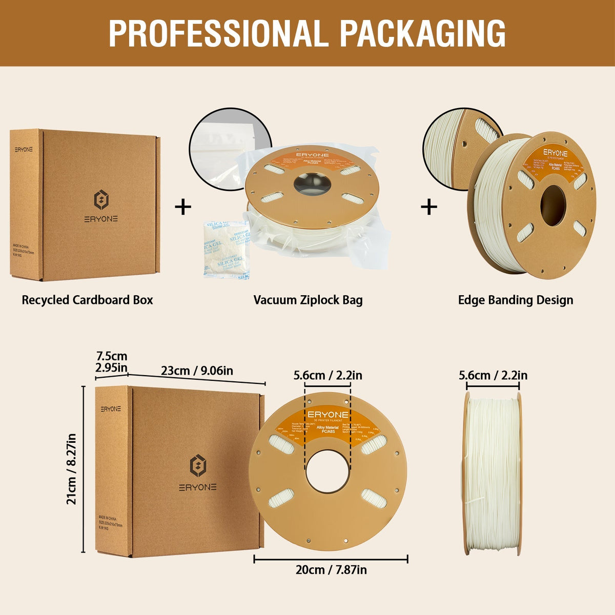 Eryone ABS-PC Legierung – 1,75 mm, 1 kg