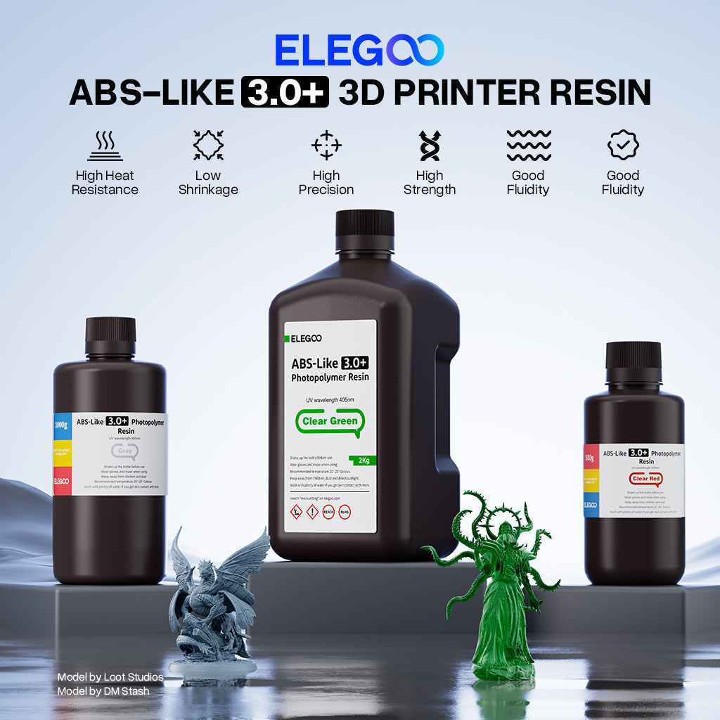 Elegoo ABS-ähnliches Harz V3.0+ – 2 kg