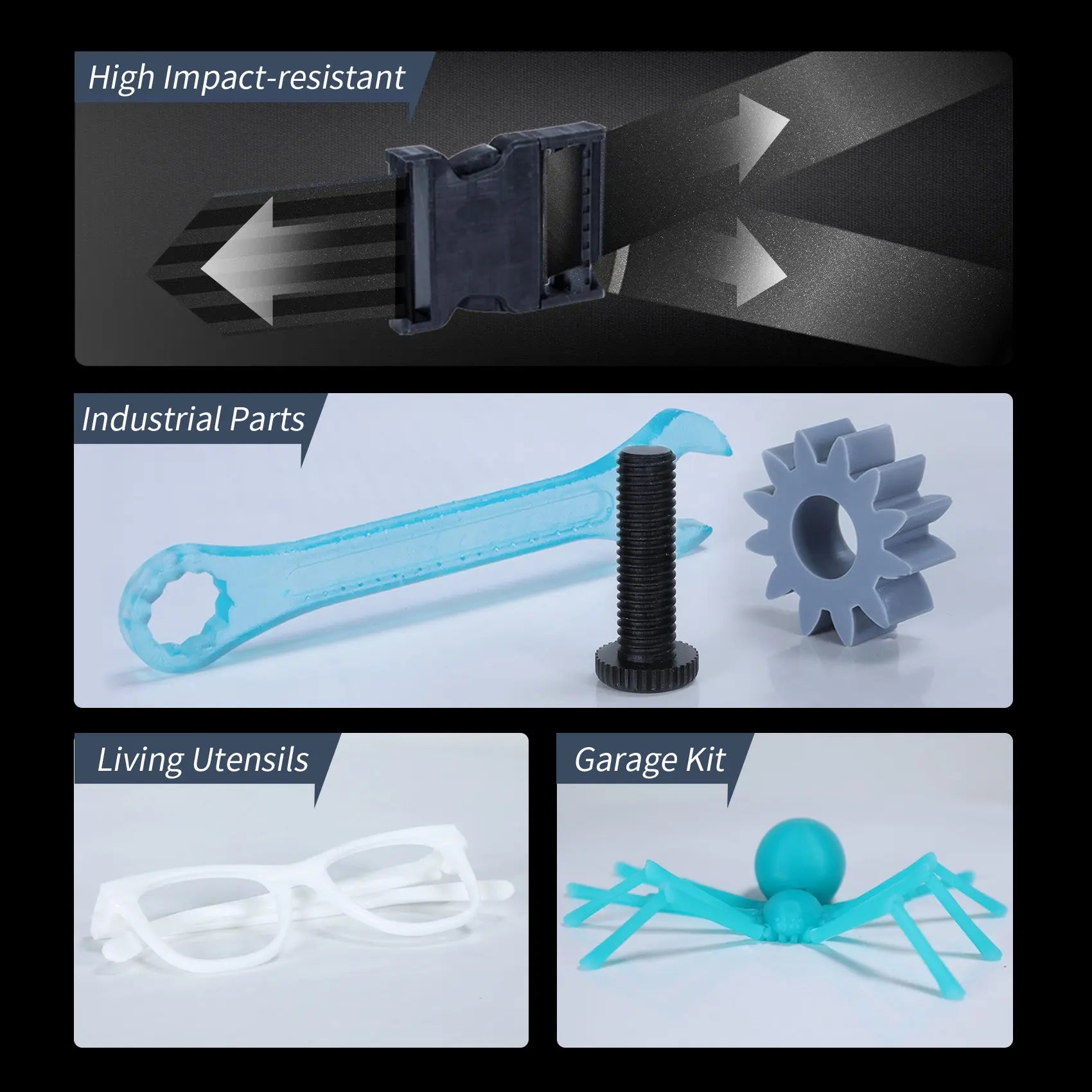 PioCreat ABS-ähnliches 3D-Druckerharz 2.0