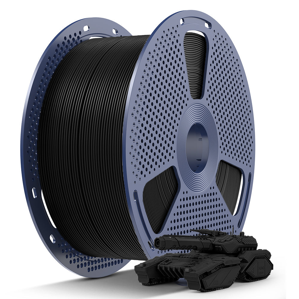 SUNLU PLA Filament 1,75 mm, 5 kg Großspule, Schwarz