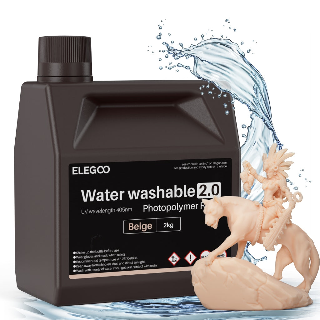 Elegoo Wasserwaschbares Harz V2.0 – 1 kg