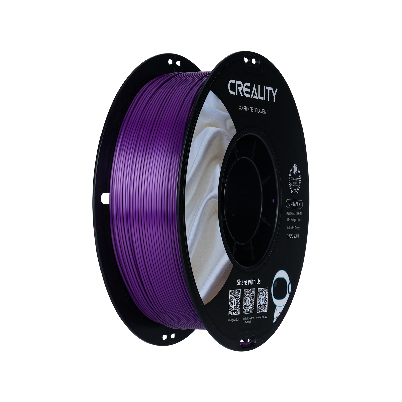 CR-Seide 1,75 mm PLA Filament 1 kg