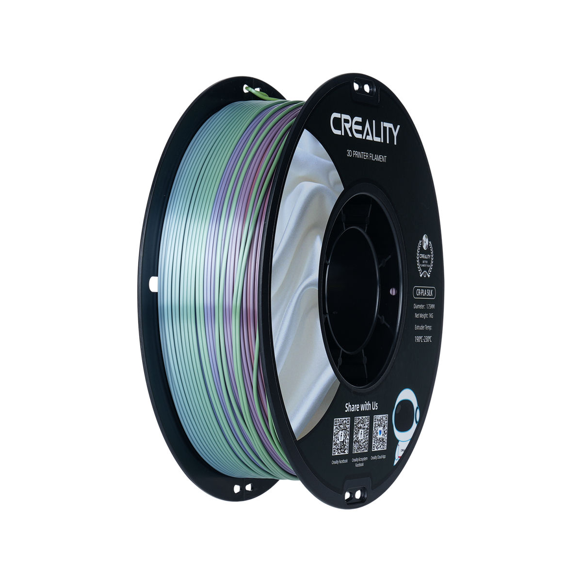 CR-Seide 1,75 mm PLA Filament 1 kg
