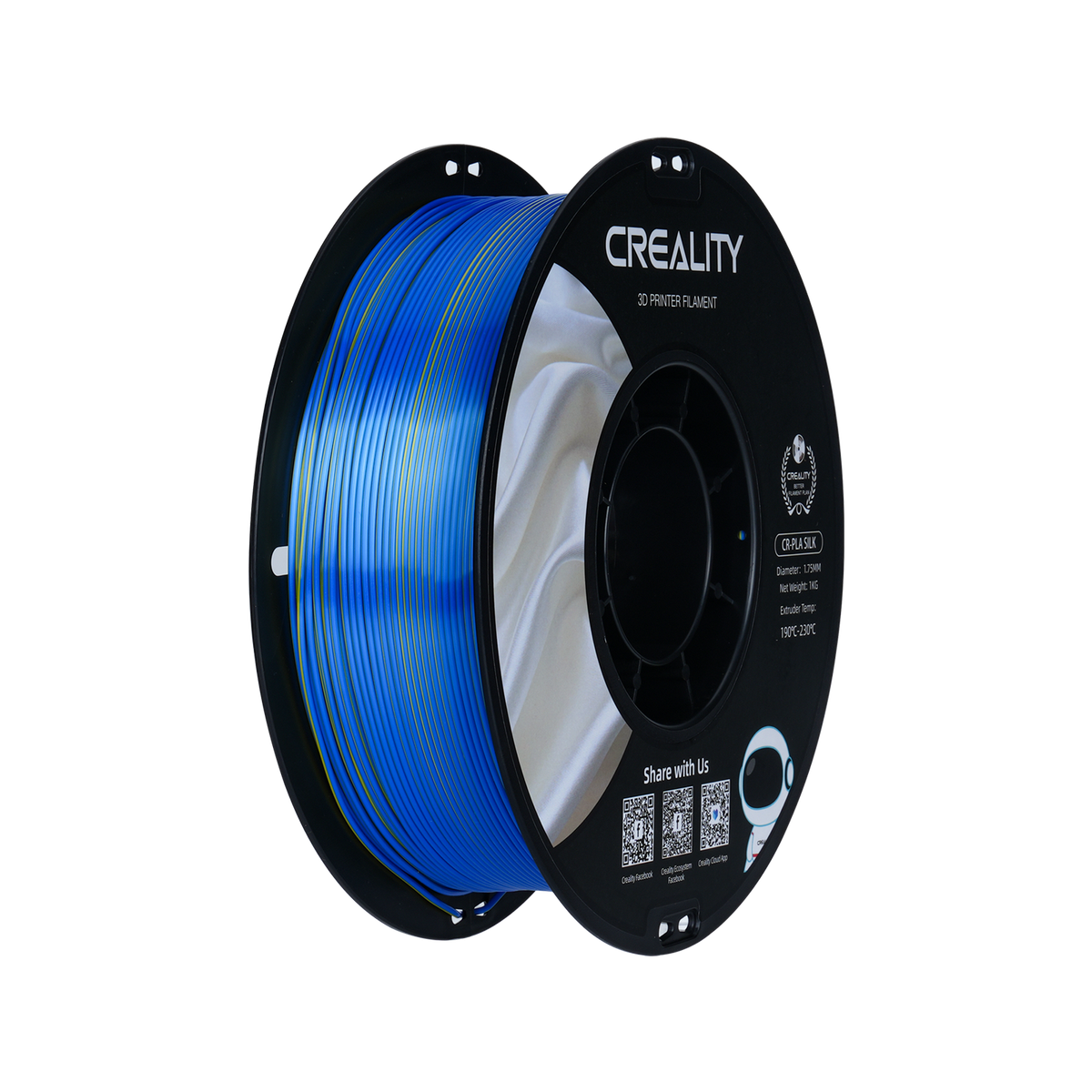 CR-Seide 1,75 mm PLA Filament 1 kg