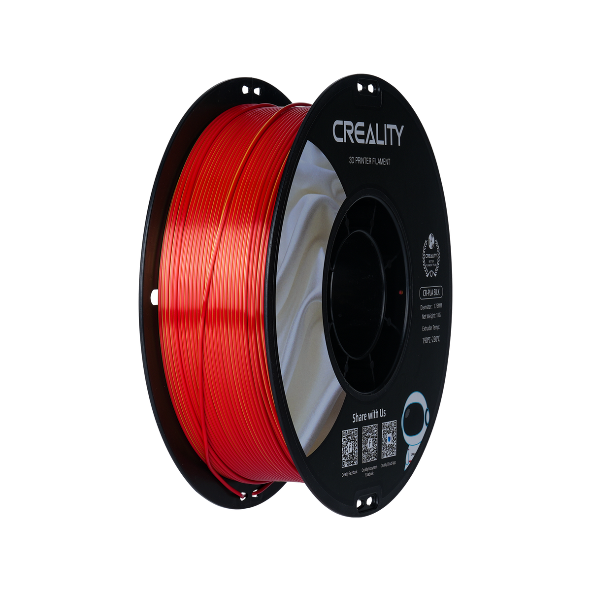 CR-Seide 1,75 mm PLA Filament 1 kg