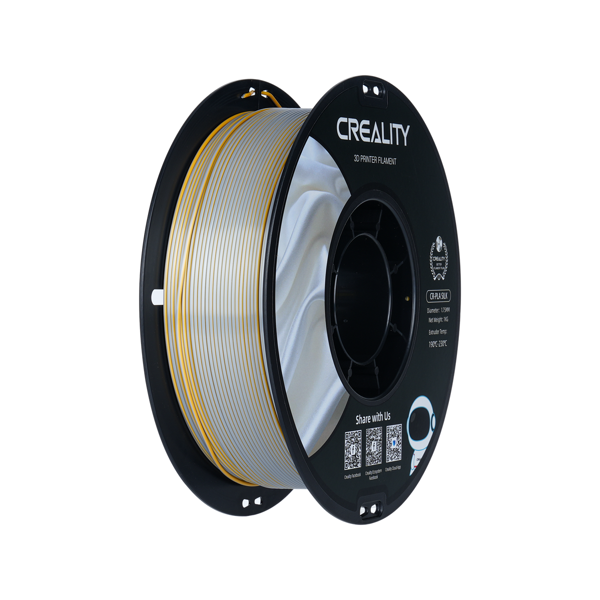 CR-Seide 1,75 mm PLA Filament 1 kg