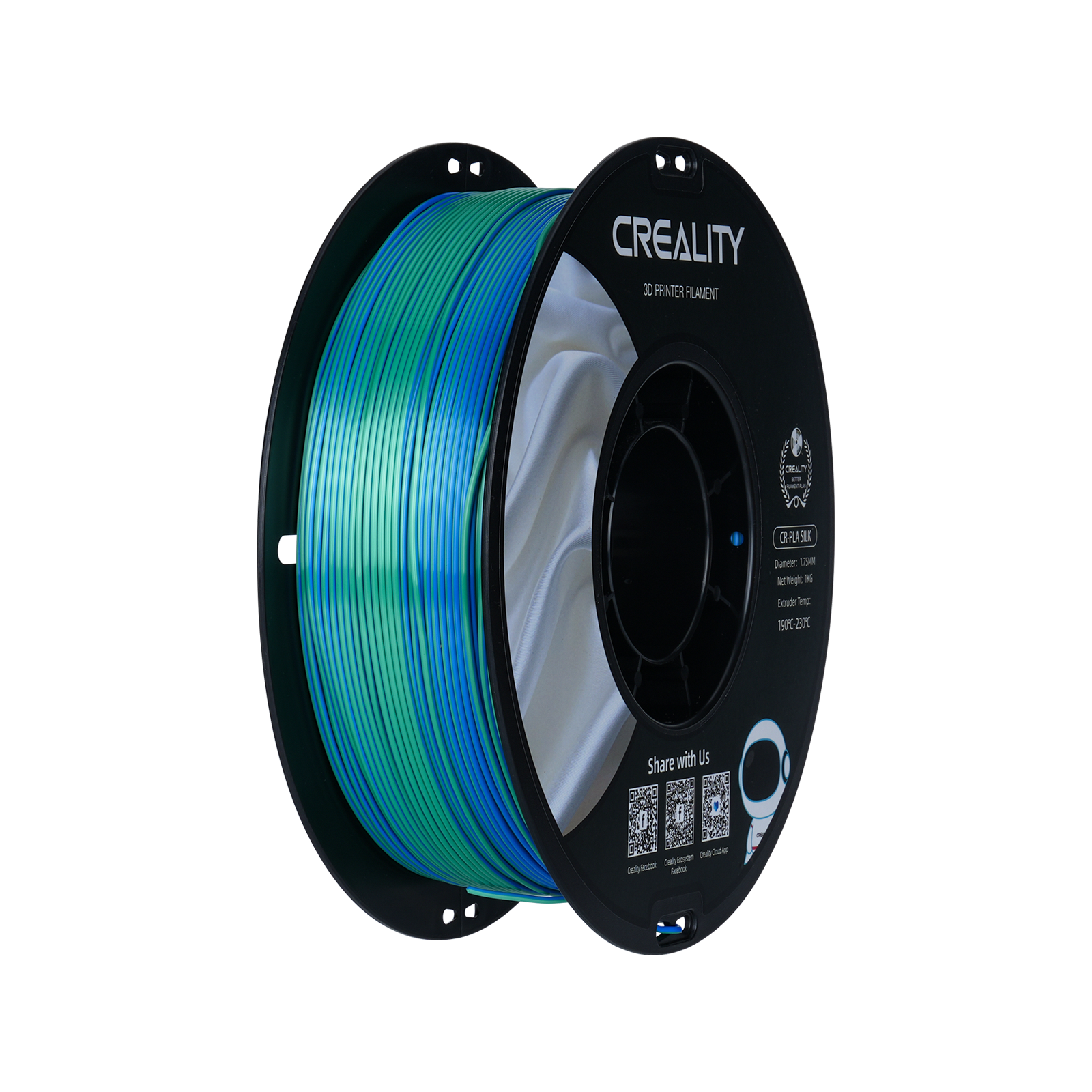 CR-Seide 1,75 mm PLA Filament 1 kg