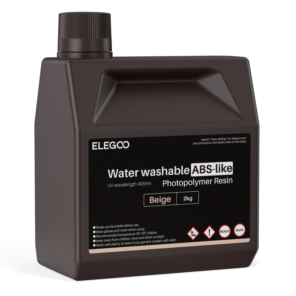Elegoo Wasserabwaschbares ABS-ähnliches Harz – 2 kg