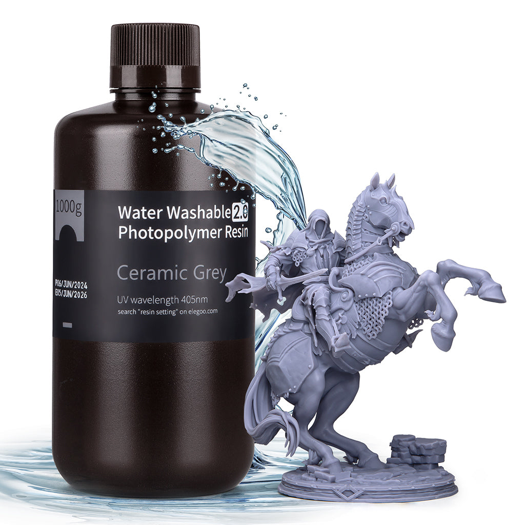 Elegoo Wasserabwaschbares Harz V2.0 Wasserwaschbar V2.0 – 1 kg