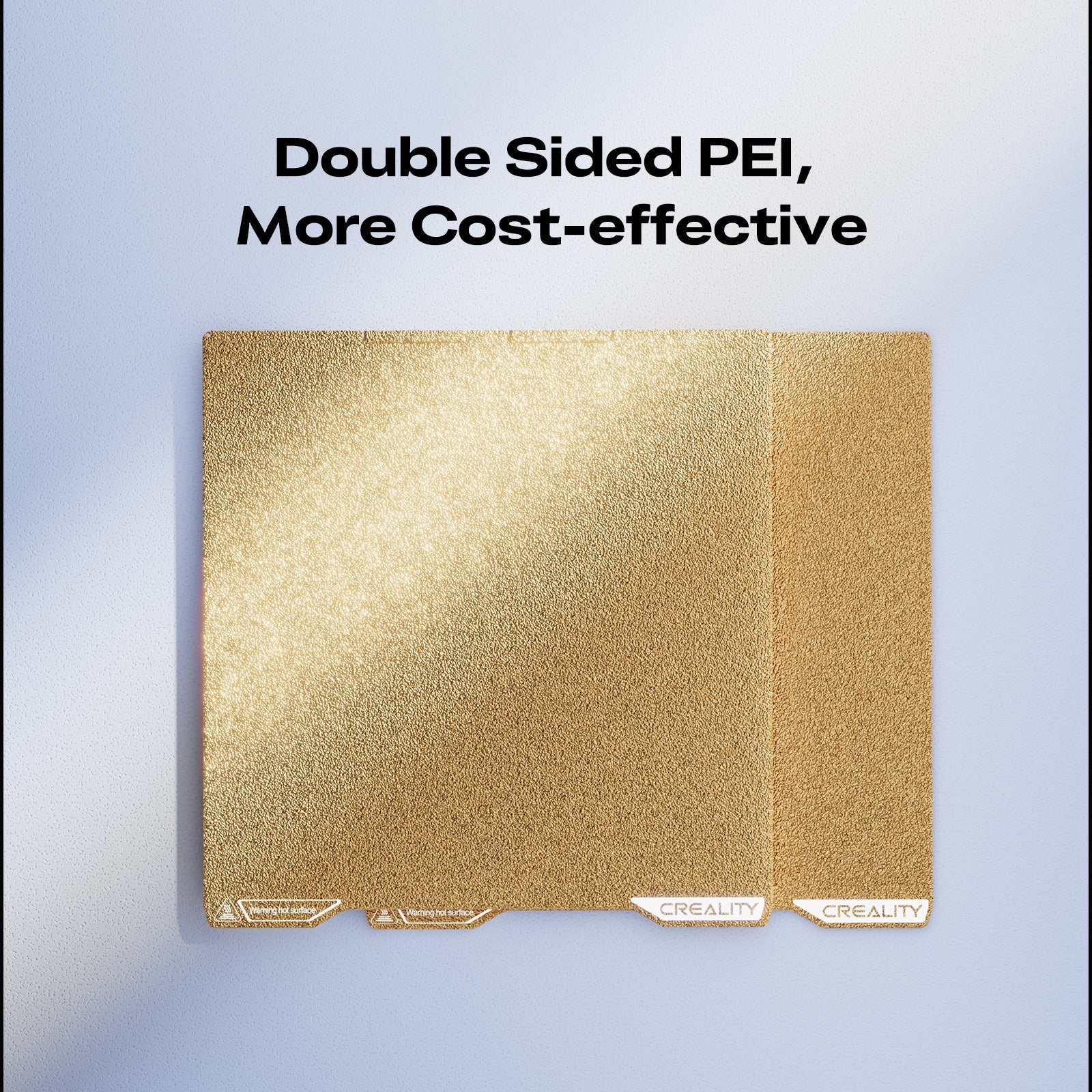 K2 doppelseitiges, strukturiertes PEI-Druckbett 270 × 293 mm