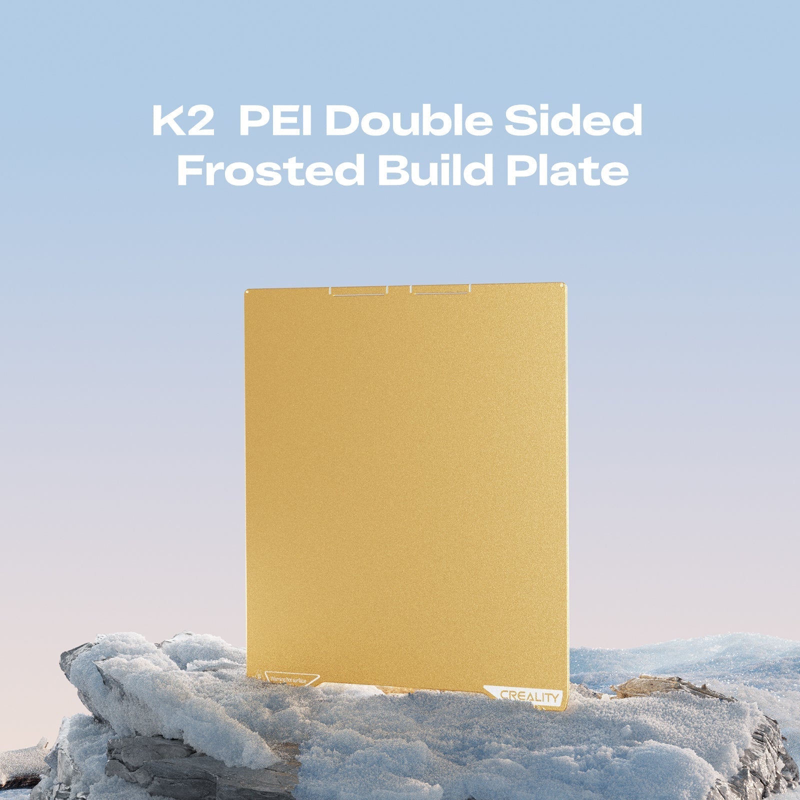 K2 doppelseitiges, strukturiertes PEI-Druckbett 270 × 293 mm