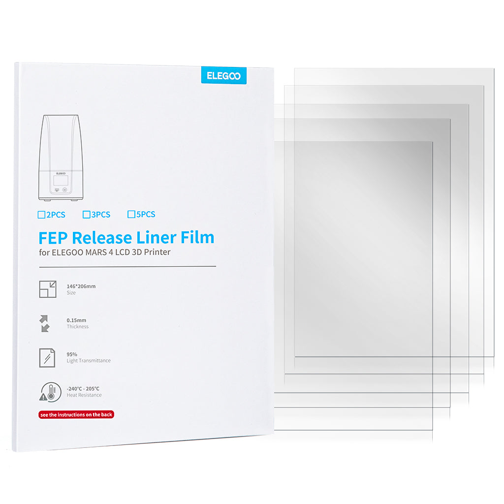Elegoo FEP-Folie für Mars 4/5/5 Ultra (5 Stück)