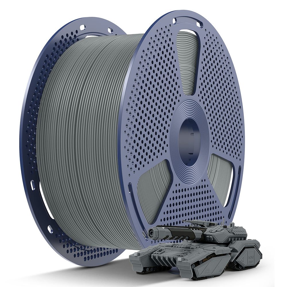 SUNLU PLA Filament 1,75 mm, 5 kg Großspule, Grau