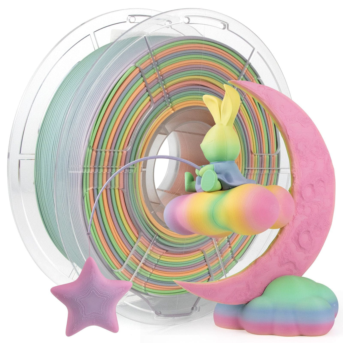 iSANMATE PLA+ Matt Regenbogen High Speed