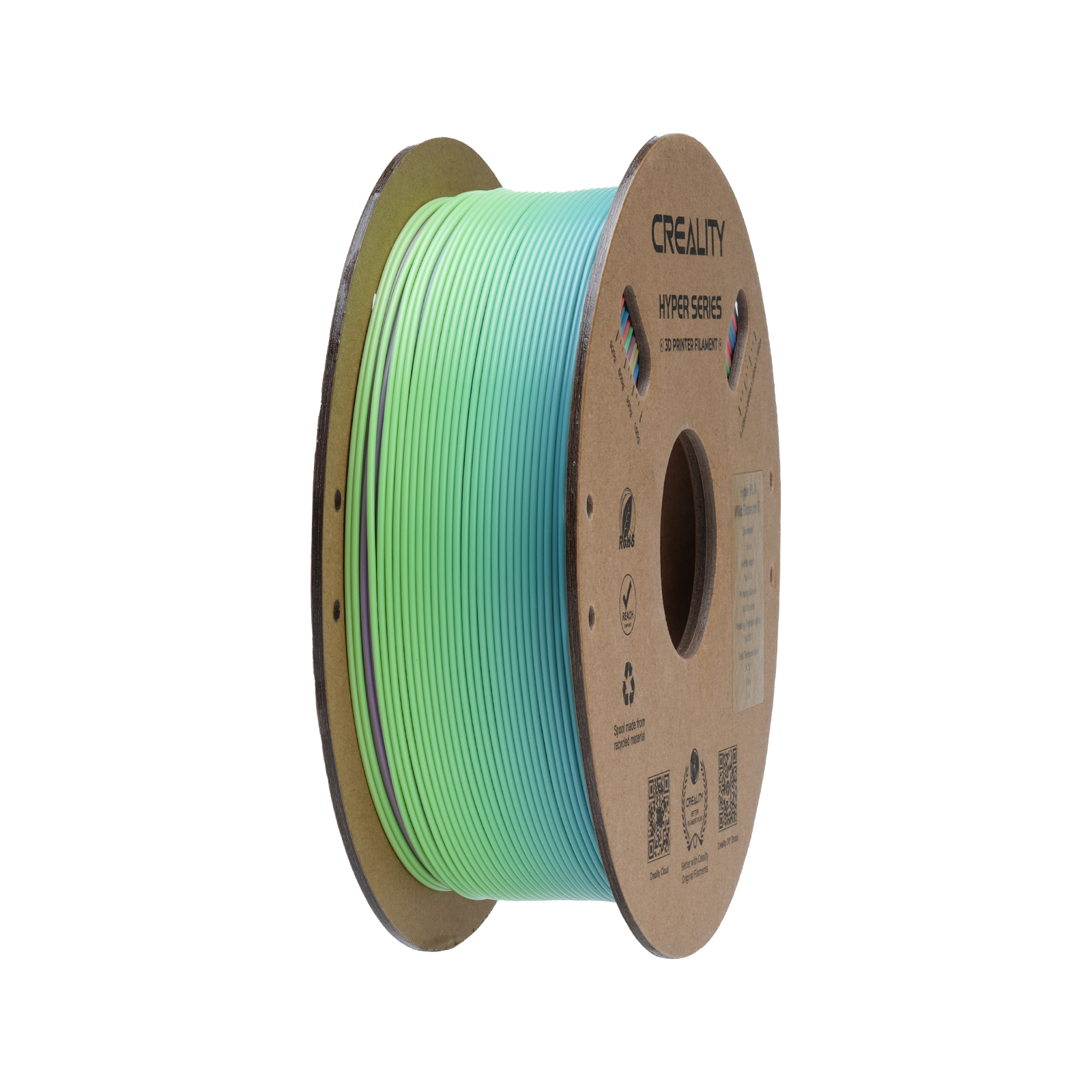 Hyper Speed Regenbogen PLA 1,75mm Filament 1kg