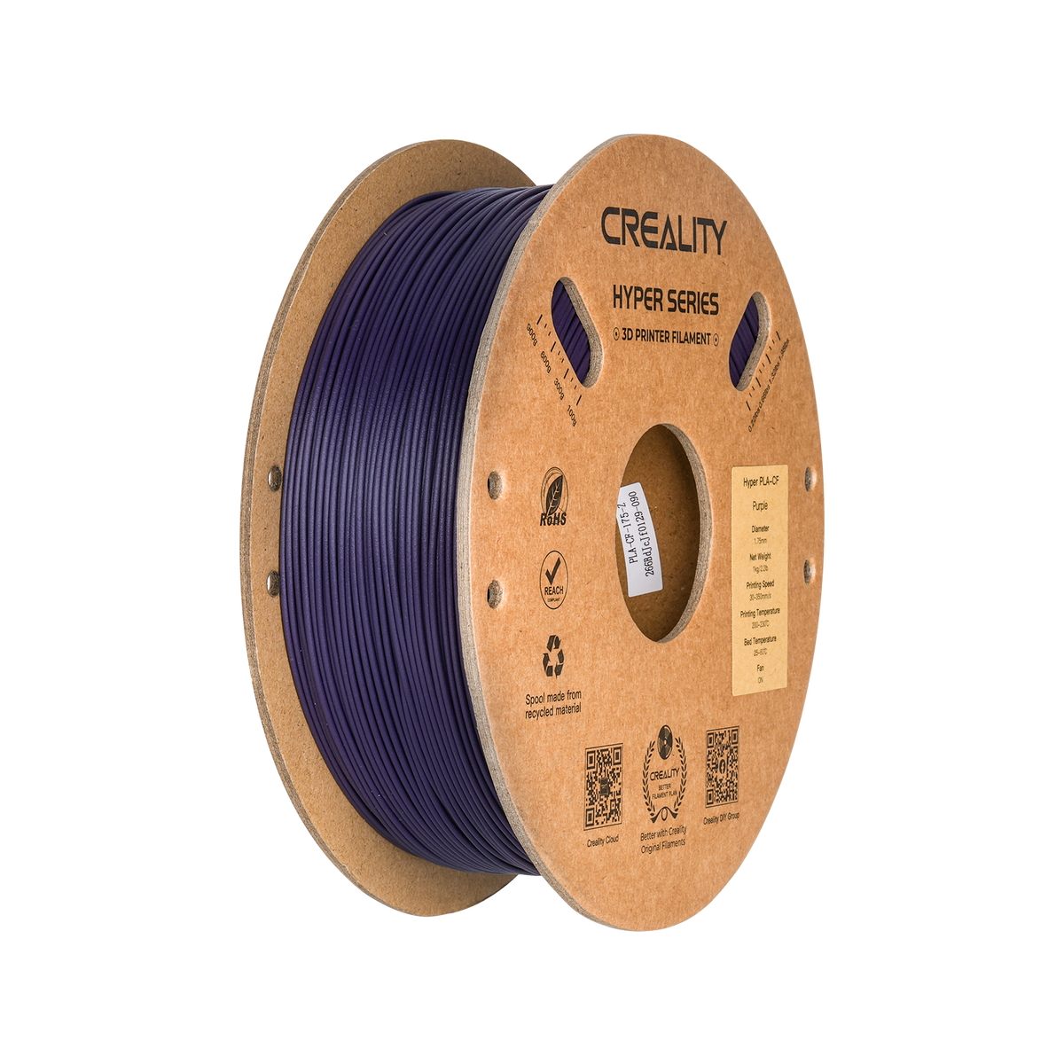 Creality Hyper PLA Carbonfaser 1,75mm Filament 1kg