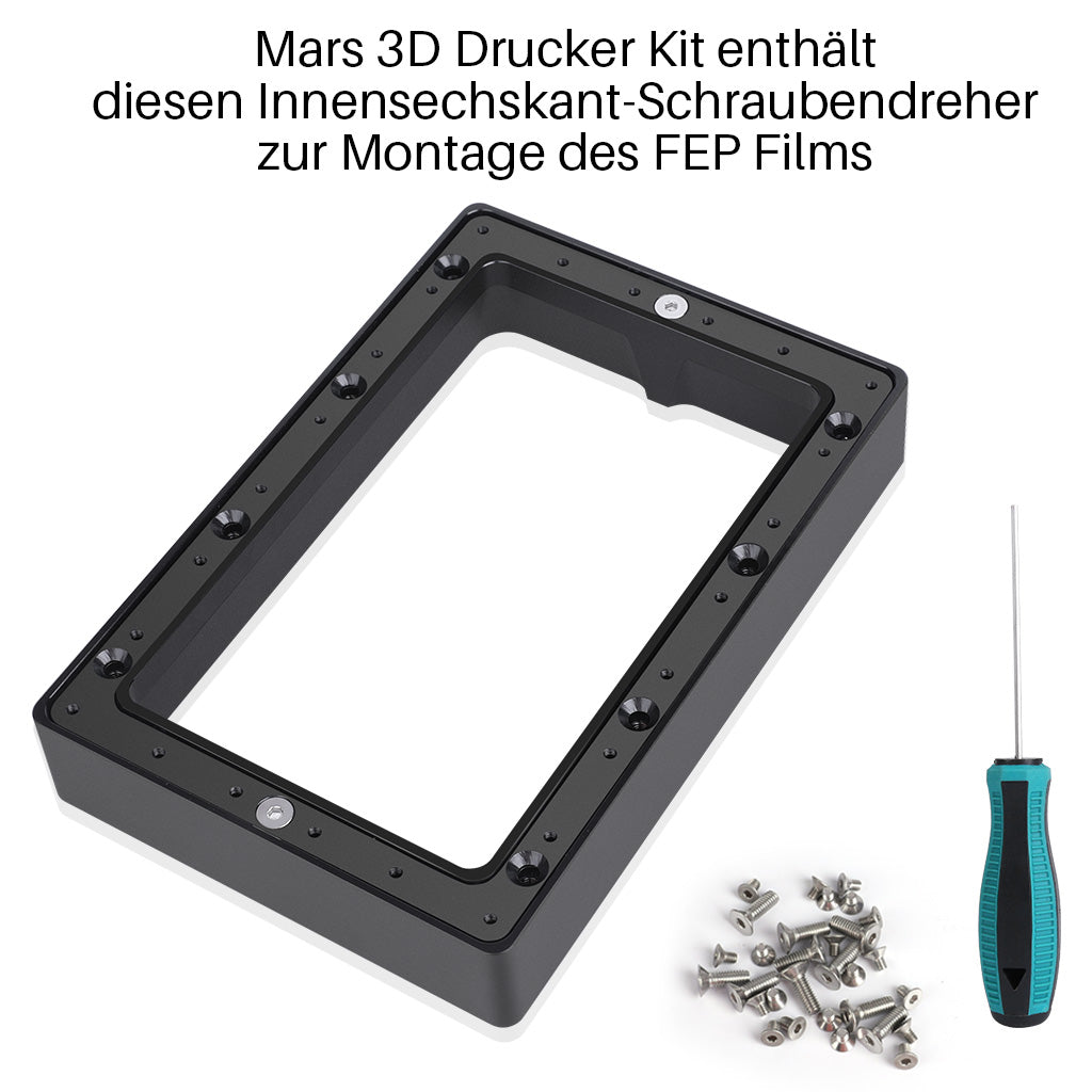 Elegoo Metall-Harztank für Mars & Mars 2 Serie (2 Stück)