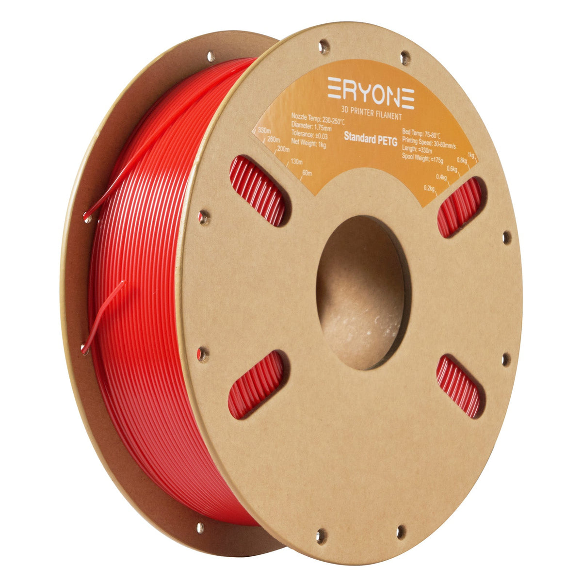 Eryone PETG und PETG-CF – 1,75 mm, 1 kg – Rot