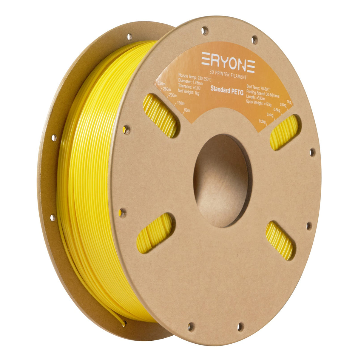 Eryone PETG und PETG-CF – 1,75 mm, 1 kg – Gelb