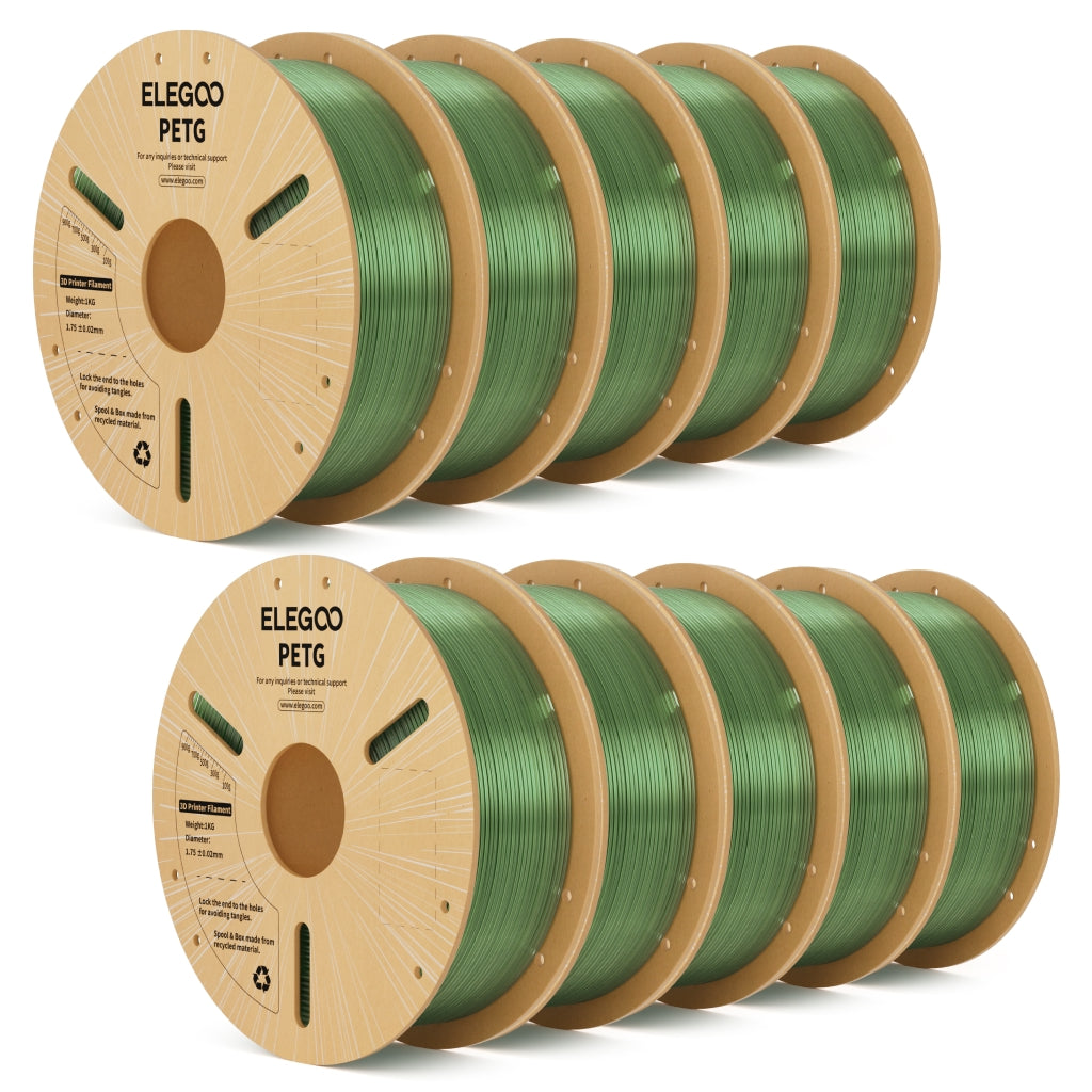 Elegoo PETG Transluzent – 1,75 mm, 10 kg