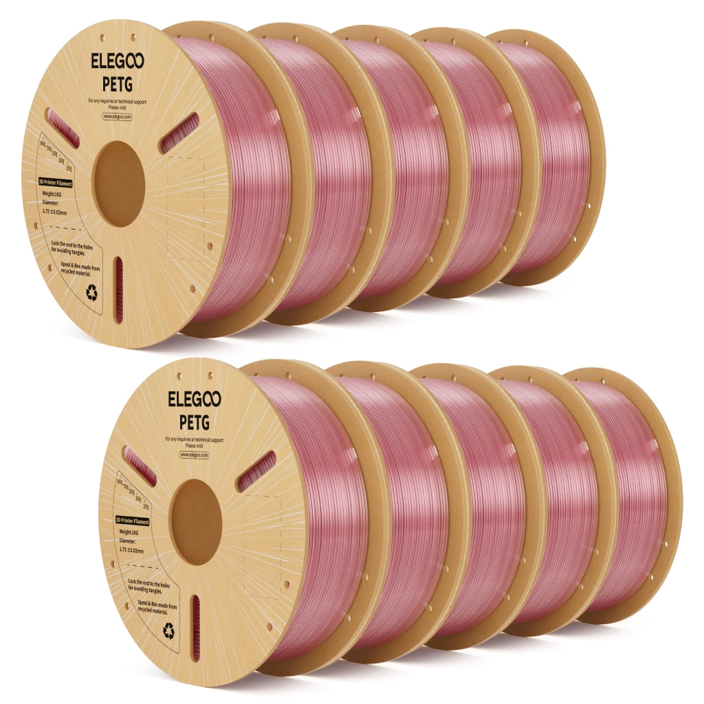 Elegoo PETG Transluzent – 1,75 mm, 10 kg