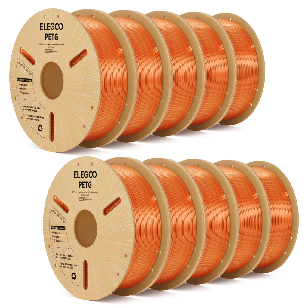 Elegoo PETG Transluzent – 1,75 mm, 10 kg