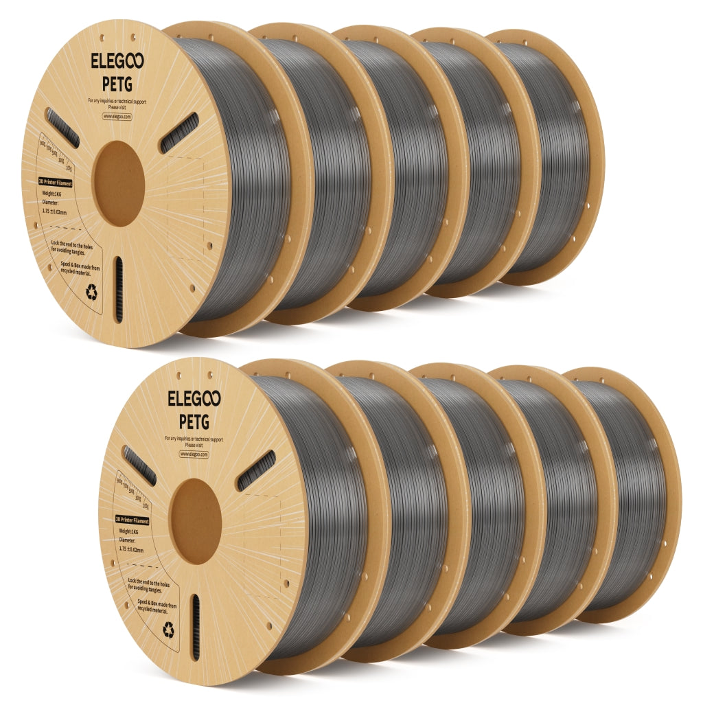 Elegoo PETG Transluzent – 1,75 mm, 10 kg