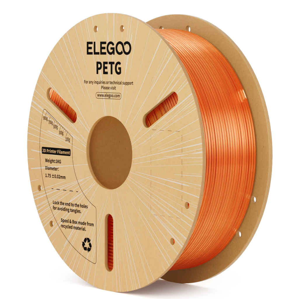 Elegoo PETG Transluzent – 1,75 mm, 1 kg